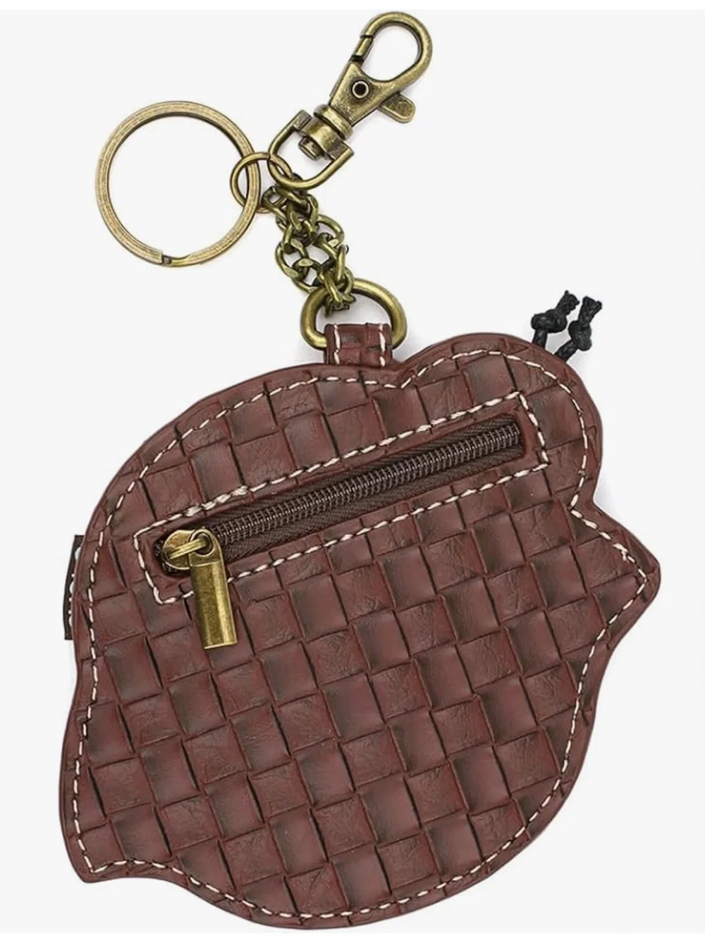 Chala Ladybug Appliqué Key Fob Coin Purse NWT